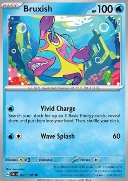 Scarlet & Violet 051/198 Bruxish