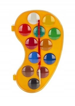 КРАСКИ АКВАРЕЛЬНЫЕ ASTRA ШКОЛЬНАЯ АКВАРЕЛЬ 12 ЦВЕТОВ