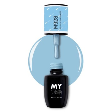 MYLAQ Niebieski Lakier Hybrydowy My Bluish Promise 5 ml