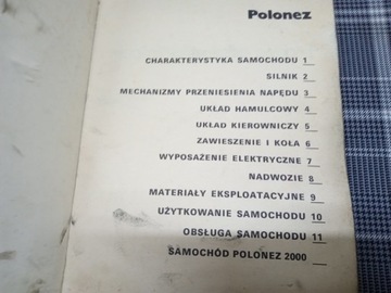СТРОИТЕЛЬСТВО ФСО ПОЛОНЕЗ РУКОВОДСТВО ПО ЭКСПЛУАТАЦИИ ПО РЕМОНТУ 1985 г. Полонез 2000 г.