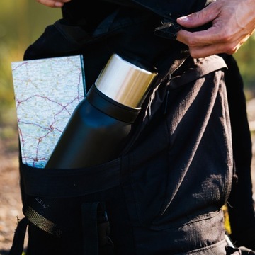 Вакуумный дорожный термос для чая FUORI, 1 л, вакуумная сталь