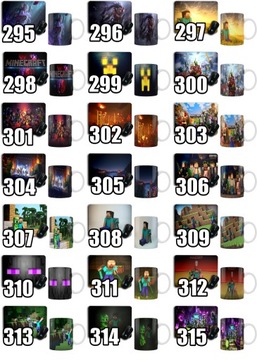 ZESTAW DLA GRACZY KUBEK + PODKŁADKA POD MYSZ ROBLOX WYBÓR GRAFIK