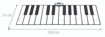 Mata Muzyczna Organy Pianinko Keyboard dla dzieci