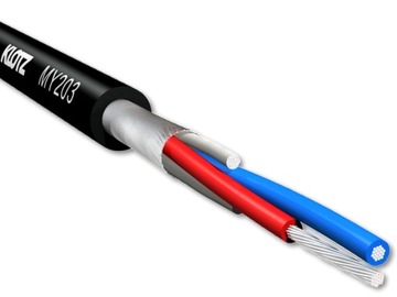 PRZEWÓD KLOTZ MY203 KABEL MIKROFONOWY CIENKI PATCH
