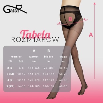 GATTA Колготки для беременных BODY PROTECT 20DEN Nero черные 4-L