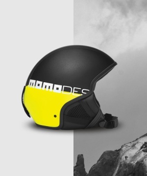 MOMO Design MOMO Komet Visor Лыжный шлем с козырьком Черный Размер S