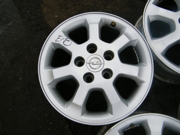 4× DISK HLINÍK OPEL OE ASTRA ZAFIRA SIGNUM VECTRA 6.0" X 15" 5X110 ET 43