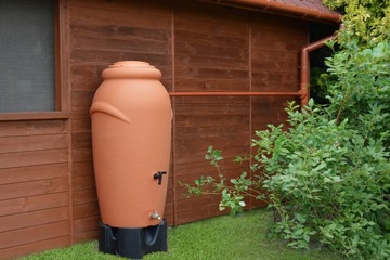 Сборник дождевой воды для труб ГРАФИТ диаметром 75 мм.