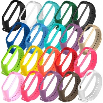 OPASKA PASEK MI BAND 5/6 | ZESTAW 20 SZT DO WYBORU