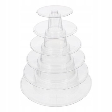 Przezroczysty stojak na makaroniki Macaron Tower