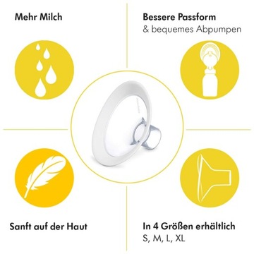 MEDELA PERSONAL FIT FLEX BBRAST FLOWER ЦВЕТОК 27 ММ 2 ШТ. M607