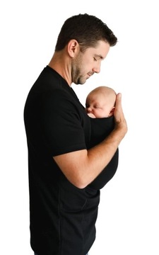KANGUR MAMA I TATA Z OSŁONĄ GŁOWY SMOCZEK MULTI COMFORT T-SHIRT