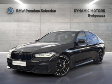 BMW Seria 5 G30-G31 Limuzyna Facelifting 3.0 530d 286KM 2023 BMW 530 530d Xdrive, MSport,tył oś skrętna,panoram