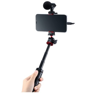 Переходник-держатель для телефона, лампы, микрофона на штативе.