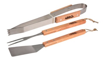 НАБОР ТВЕРДЫХ ПРИНАДЛЕЖНОСТЕЙ ДЛЯ БАРБЕКЮ-ГРИЛЯ