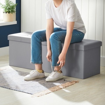 Складная скамья контейнера с хранением