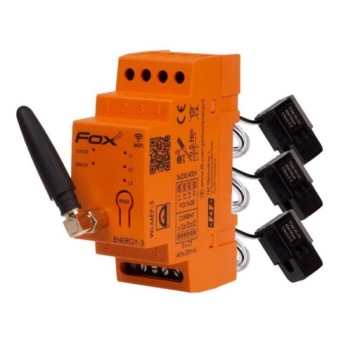 ТРЕХФАЗНЫЙ ЭНЕРГЕТИЧЕСКИЙ МОНИТОР FOX WiFi 3X230/400В