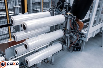 PAXO СТРЕТЧ ФОЛЬГА 3кг СТРЕЙЧ ПРОЗРАЧНЫЙ РУЛОН STRONG XXL 10ШТ.