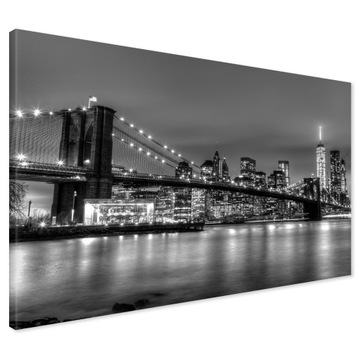 Obraz na płótnie most Nowy Jork Manhattan Nowoczesny na ścianę 120x80