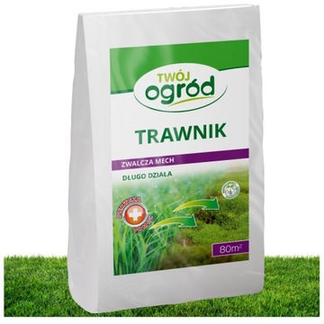 NAWÓZ DO TRAWY TRAWNIKA ANTYMECH 4KG TRAWNIK BEZ MCHU GRANULOWANY