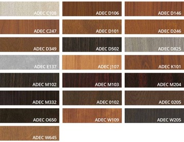 Drzwi aluminiowe Drzwi z aluminium ciepłe / zimne 110cm x 210cm Na Wymiar