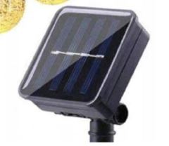 НАРУЖНЫЕ СОЛНЕЧНЫЕ САДОВЫЕ ЛАМПЫ ГИРЛАНД 50LED 5M