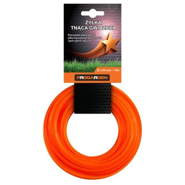 PROGARDEN Żyłka tnąca gwiazdka 3,00 mm / 15 m