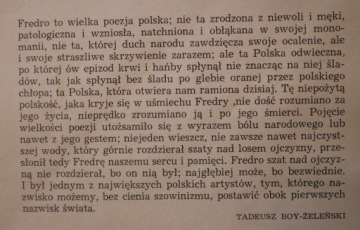 Александр Фредро - Великий человек для небольшой бизнес-комедии в 5 действиях