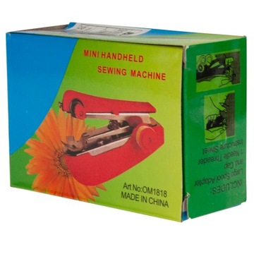 MASZYNA DO SZYCIA RĘCZNA MINI IGŁA NIĆ MANUALNA PRZENOŚNA BEZ ZASILANIA