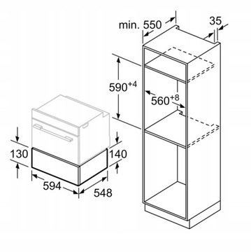 Zestaw BOSCH HBG635BB1 + BIC630NB1 + CTL636EB6