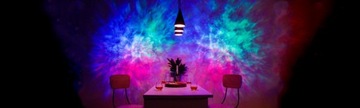 Projektor gwiazd RZUTNIK NIEBA lampka nocna LED głośnik Bluetooth + PILOT