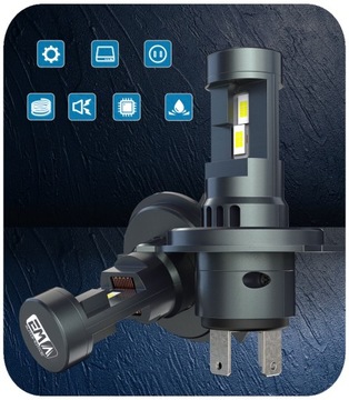 Светодиодные лампы H4 Canbus 1:1, очень МОЩНЫЕ 6000K, новое поколение светодиодов CSP