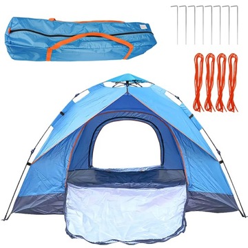 ТУРИСТИЧЕСКАЯ ВОЕННО-РЫБОЛОВНАЯ ПАЛАТКА НА 2-3 ЧЕЛОВЕКА БЫСТРОЙ СБОРКИ 2х1,3м