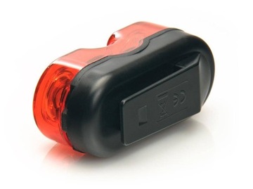 КРАСНАЯ СВЕТОДИОДНАЯ ВЕЛОСИПЕДНАЯ ЛАМПА MACTRONIC WALLE
