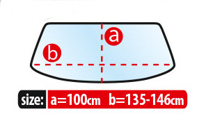 Оконное покрытие ANTI-FROST MAXI HALF-COVER