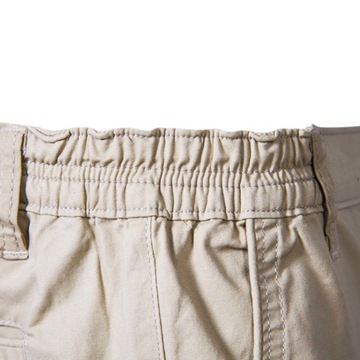 Męskie szorty casualowe, spodnie slim z prostymi nogawkami, spodnie dresowe