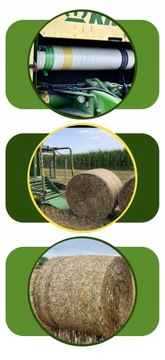 Сетка для обмотки тюков THICK OKAPI 123х3600 для соломы, сена, силоса