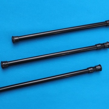 Регулируемая штанга для душа - многофункциональная, черная (1,3 см)