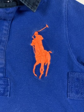 Ralph Lauren longsleeve polo dziecięce logo 4YRS