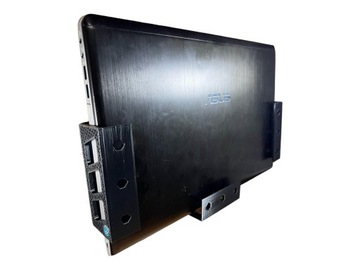 Держатель для ноутбука, блокнот под стол 40 мм DELOSPRO BLACK