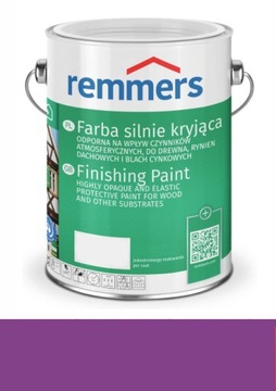 REMMERS Farba kryjąca do drewna Fioletowy 0,75L