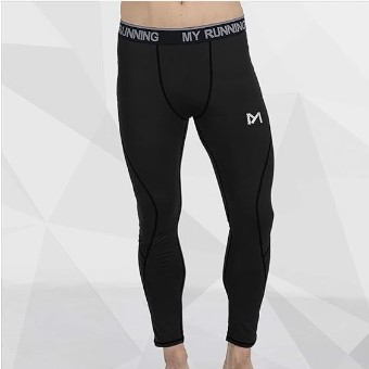 Legginsy męskie - zestaw 3 sztuk XL, funkcyjne. kompresyjne / do biegania