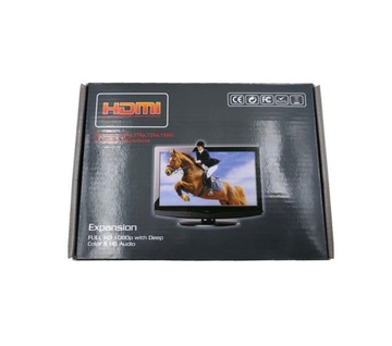 КОНВЕРТЕР-ЭКСТЕНДЕР HDMI-LAN ЧЕРЕЗ ВИТОЙ КАБЕЛЬ RJ45 ДЛИНОЙ 60М