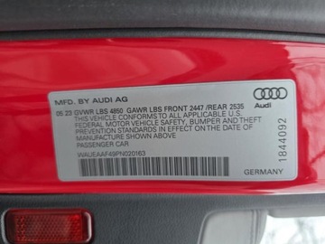 Audi A4 B9 2023 AUDI A4 S-Line Premium Plus 45, 2.0 TFSI 245KM 4X4 Quattro*: 32,111km, zdjęcie 39