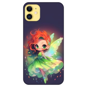 Etui do iPhone 11 Wzory Fantasy Wróżka Magia Różdżka Czarodziej