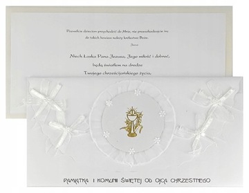 KARNET 93b - Pamiątka od Ojca Chrzestnego (I Komun
