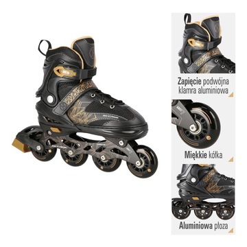 регулируемые РОЛИКИ 29-33 GOLD детские 4в1 NILS