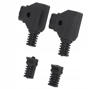 2 szt. Męskie złącze D Tap zestaw wtyczek do baterii V-mount V Lock RF