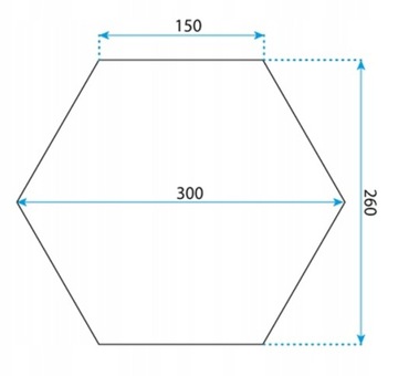 УКРАШЕНИЕ НА СТЕНЫ ШЕСТИГРАННЫЙ ВОЙЛ ТУТУМИ ЦВЕТА