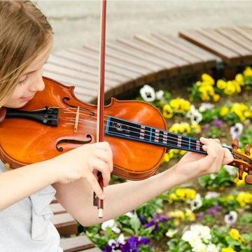 ЭТИКЕТКИ ДЛЯ ДЕТЕЙ НАЧИНАЮЩАЯ СКРИПКА Накладка на гриф